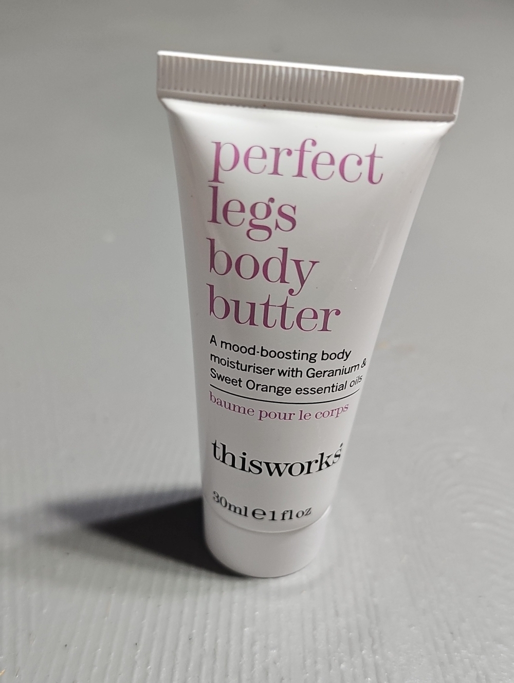 This Works Perfect Legs Body Butter 30 ml / 1 oz Travel Size Cosmetics